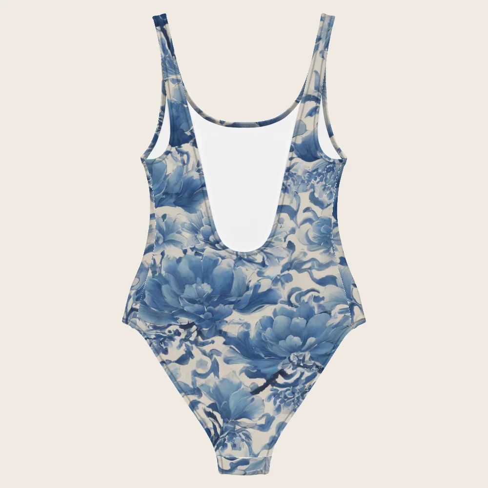 One-Piece Swimsuit on model