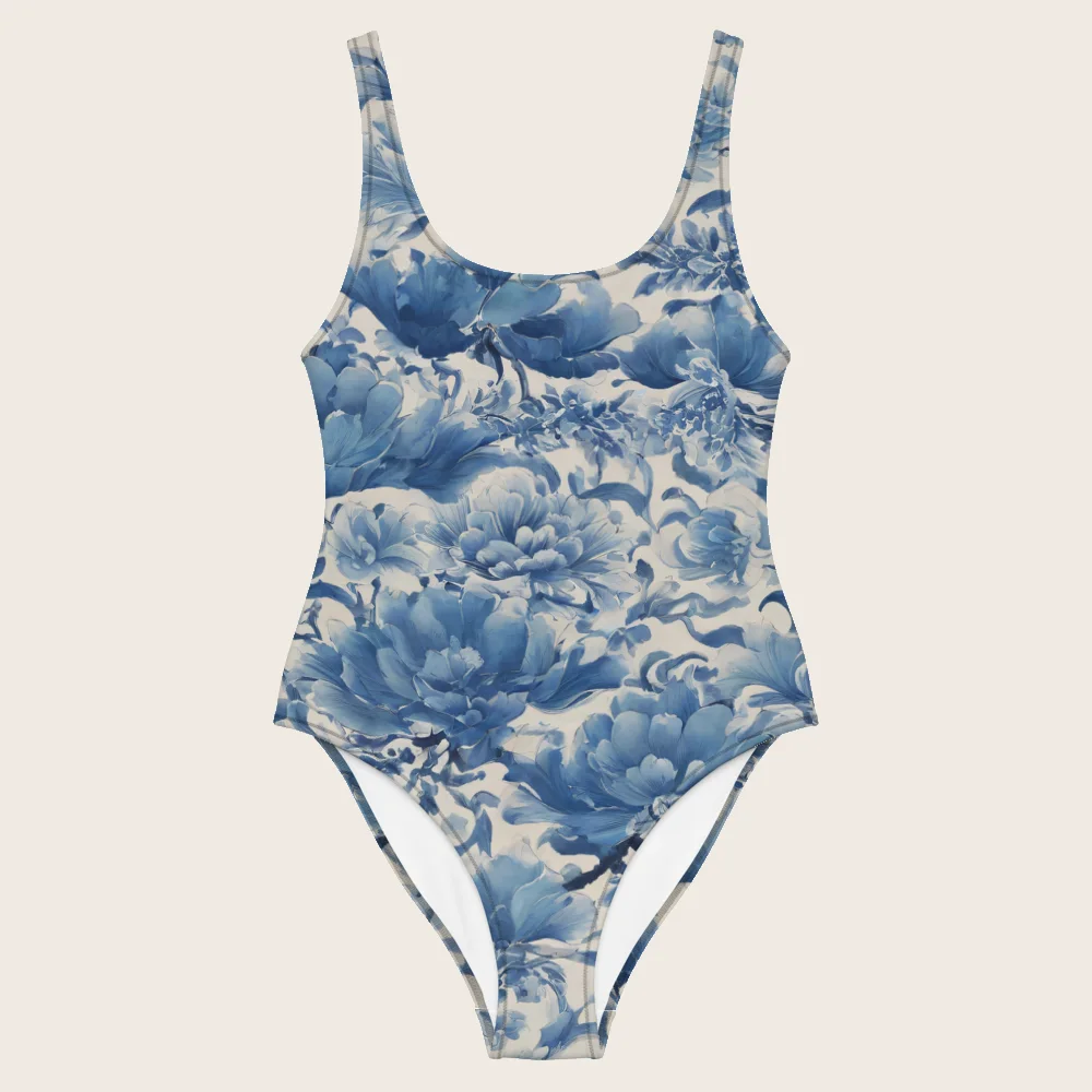 One-Piece Swimsuit on model