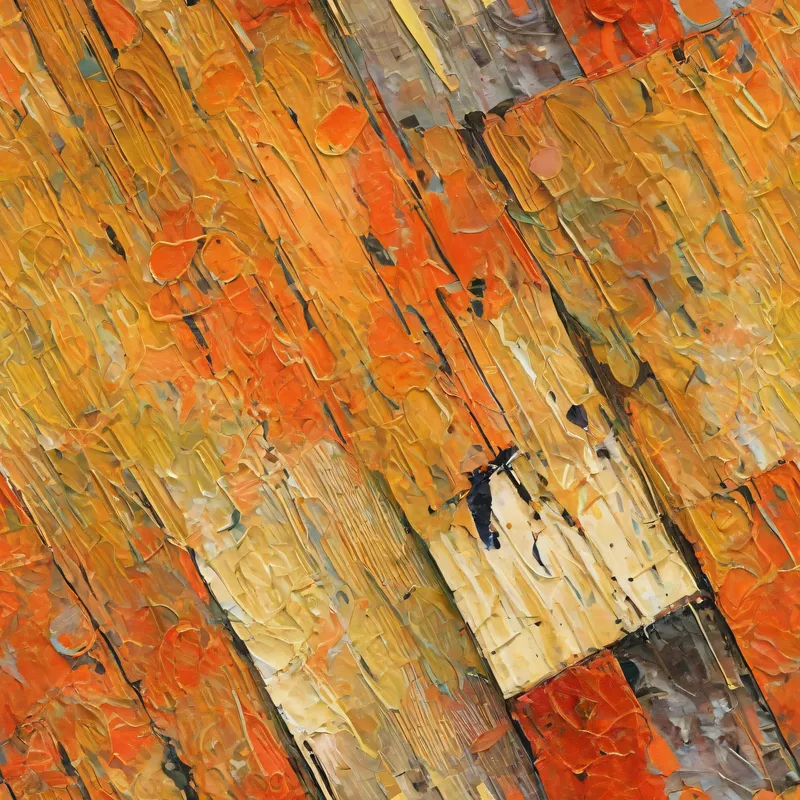 Close-up of the print