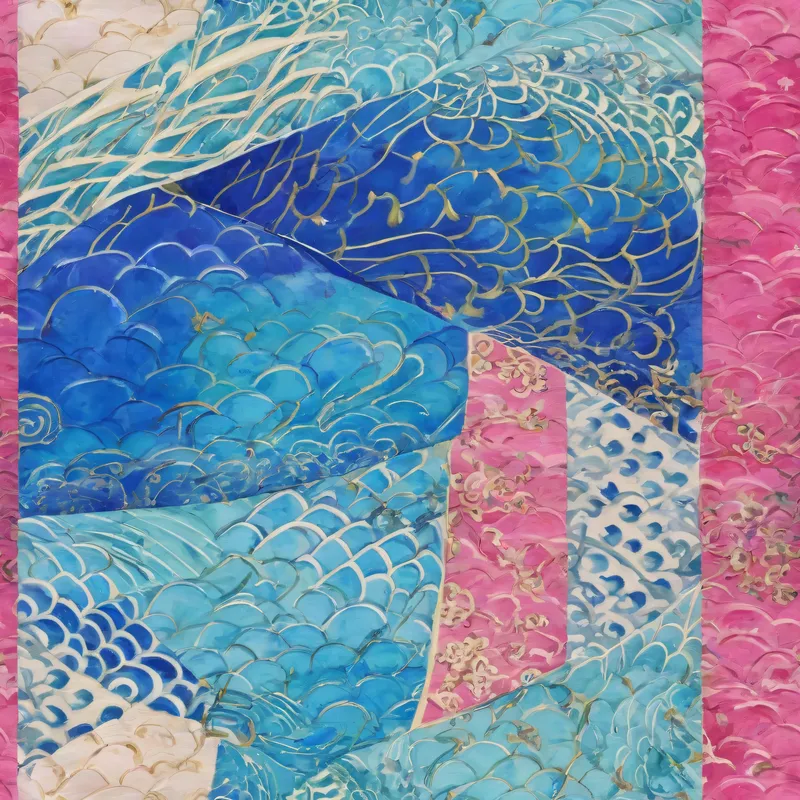 Close-up of the print