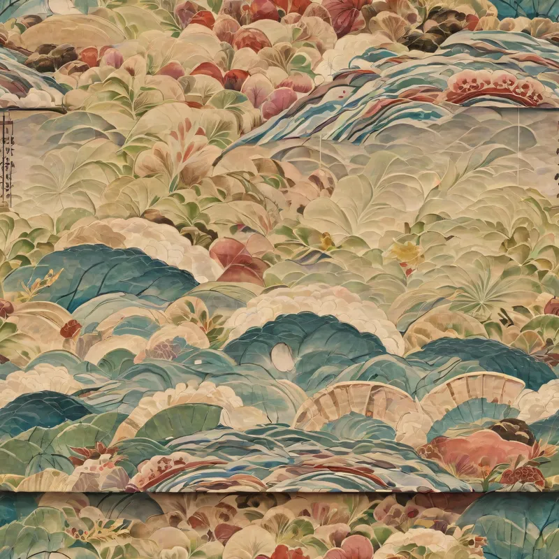 Close-up of the print
