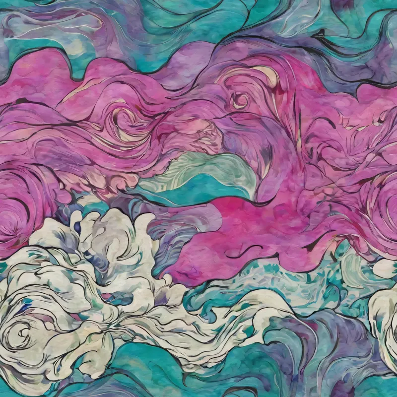 Close-up of the print