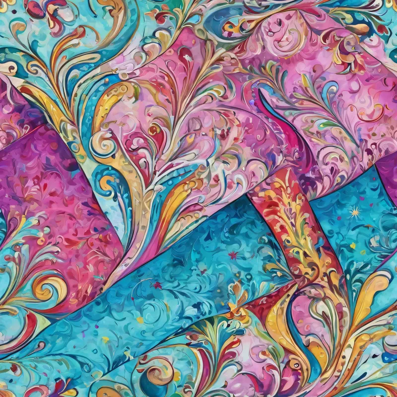 Close-up of the print