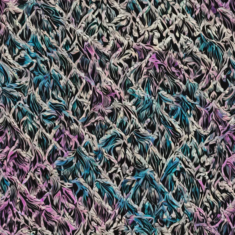 Close-up of the print