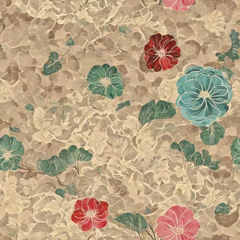 Close-up of the print