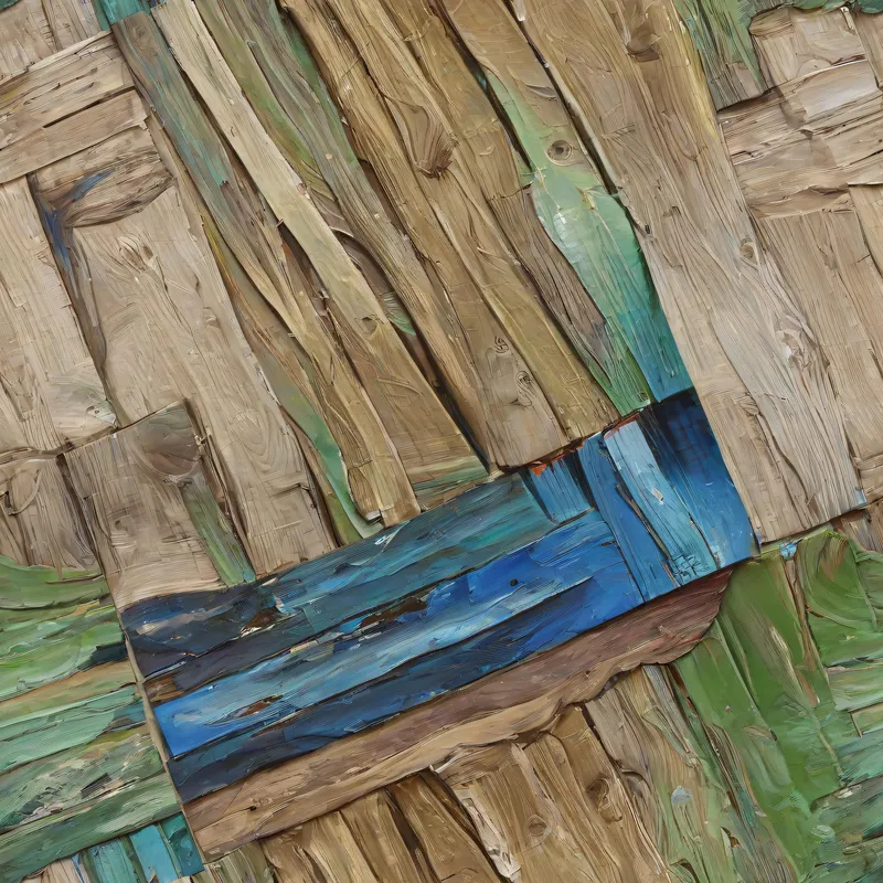 Close-up of the print