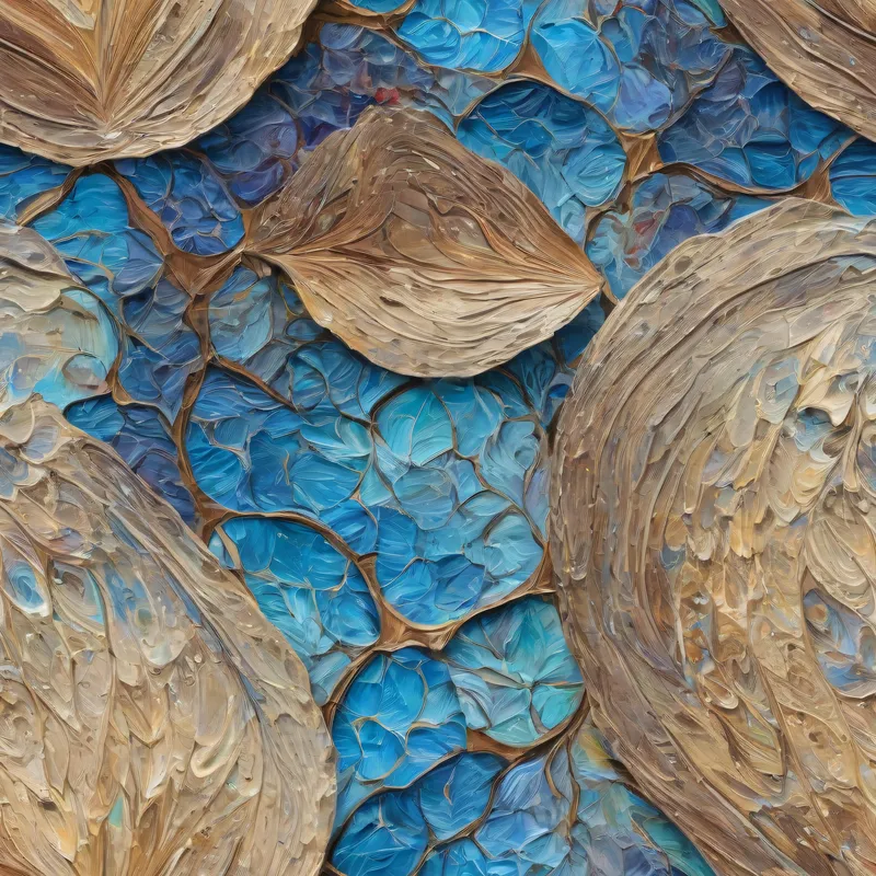 Close-up of the print