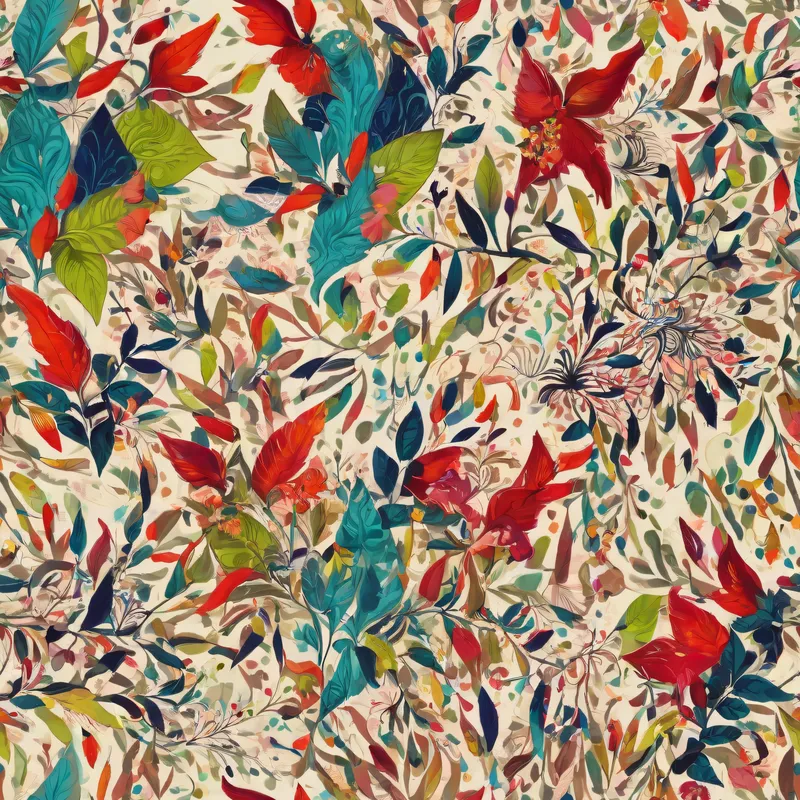 Close-up of the print