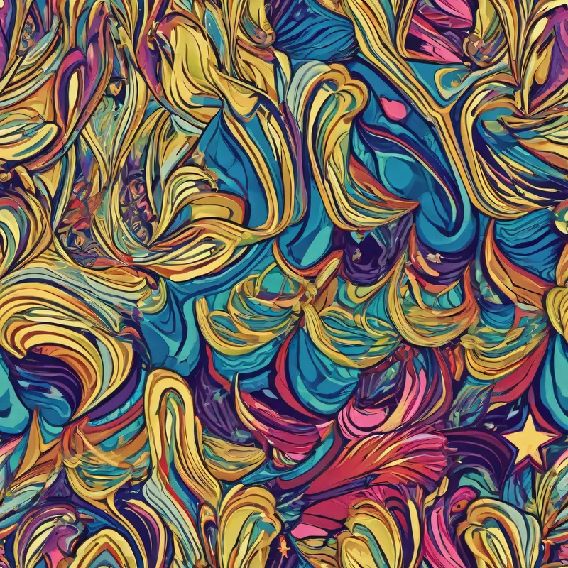 Close-up of the print