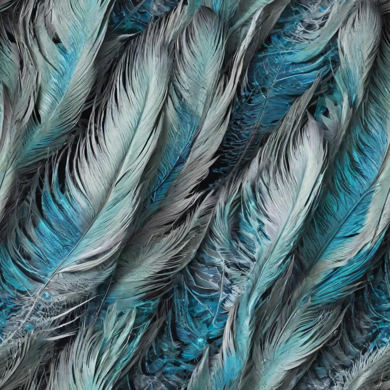 Close-up of the print