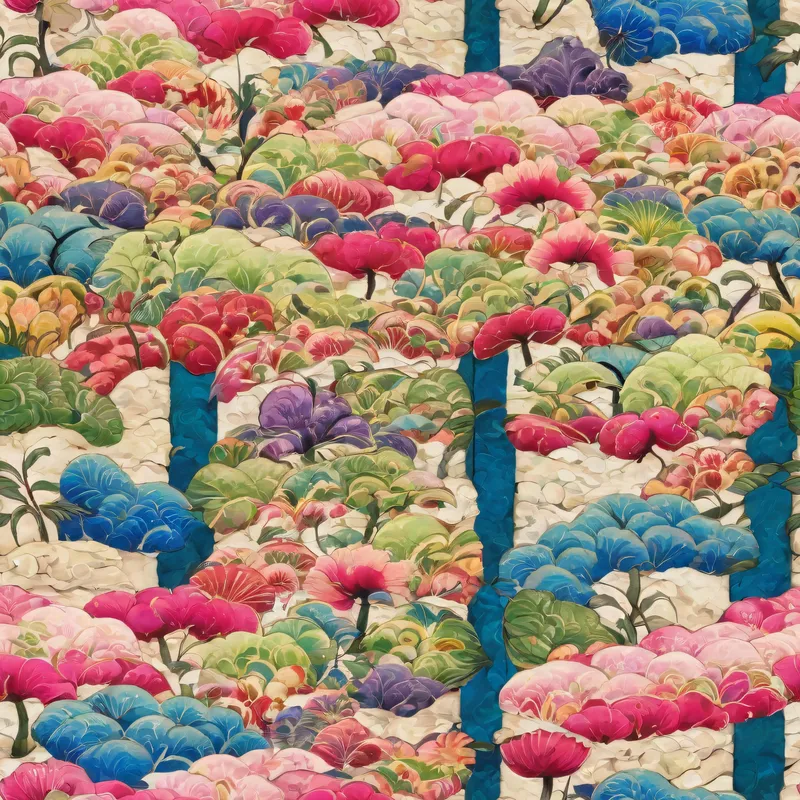 Close-up of the print