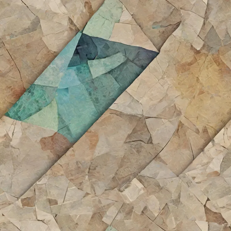 Close-up of the print