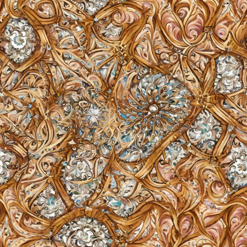 Close-up of the print