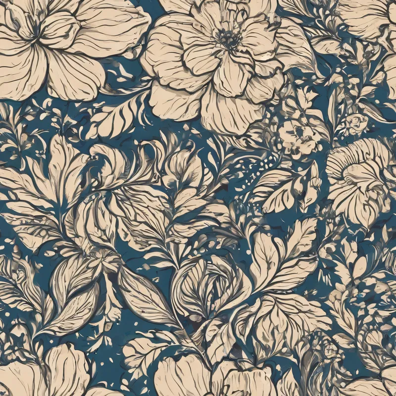 Close-up of the print