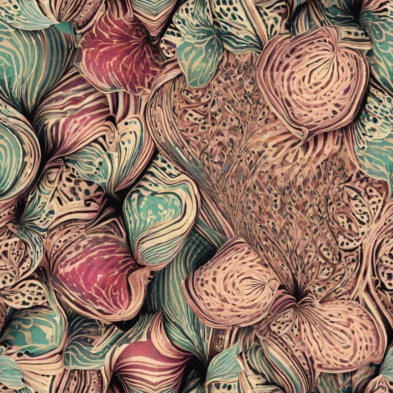 Close-up of the print