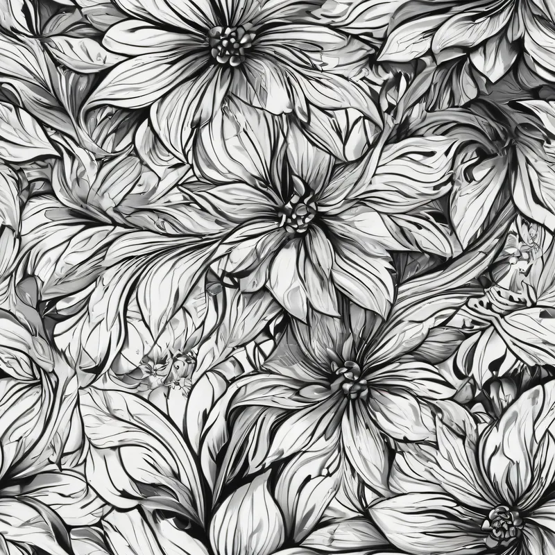 Close-up of the print