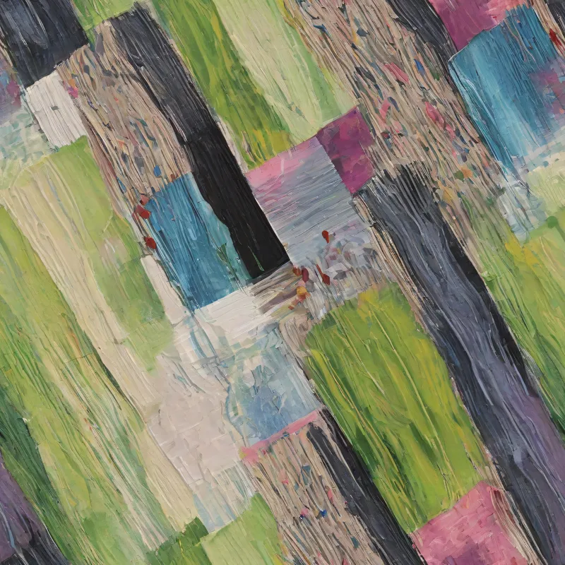 Close-up of the print