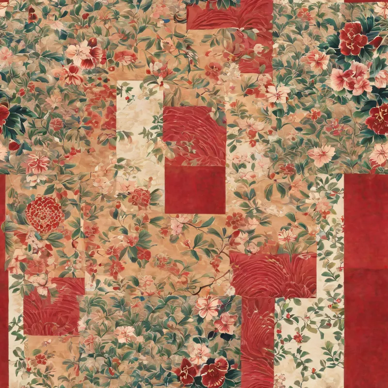 Close-up of the print