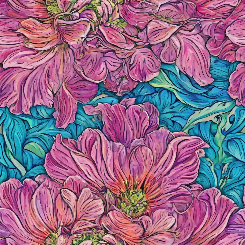 Close-up of the print