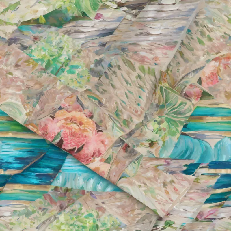 Close-up of the print