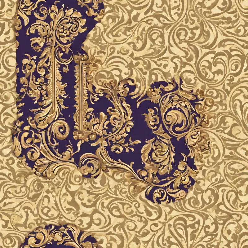 Close-up of the print