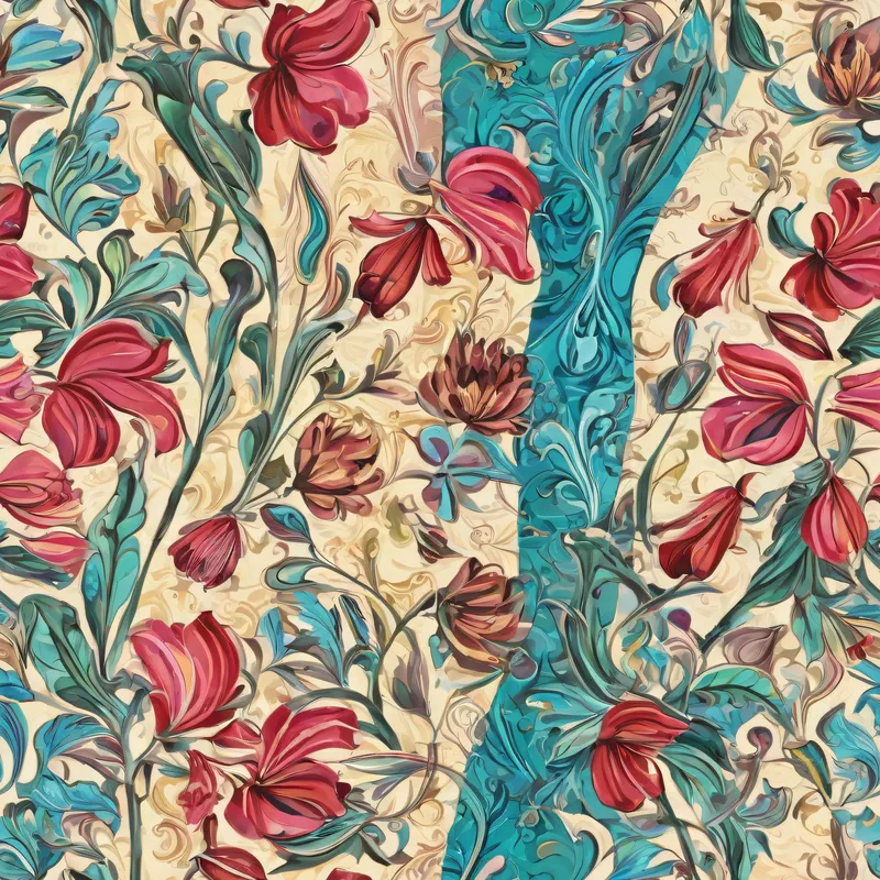 Close-up of the print