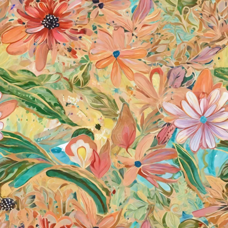 Close-up of the print