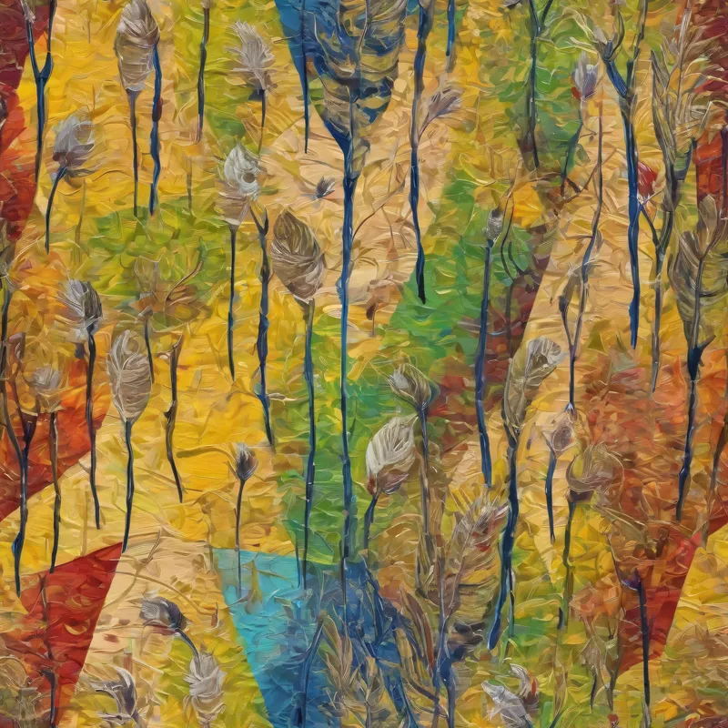 Close-up of the print