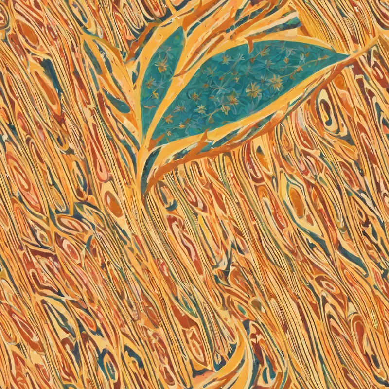 Close-up of the print