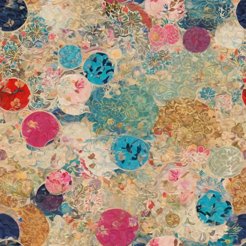Close-up of the print