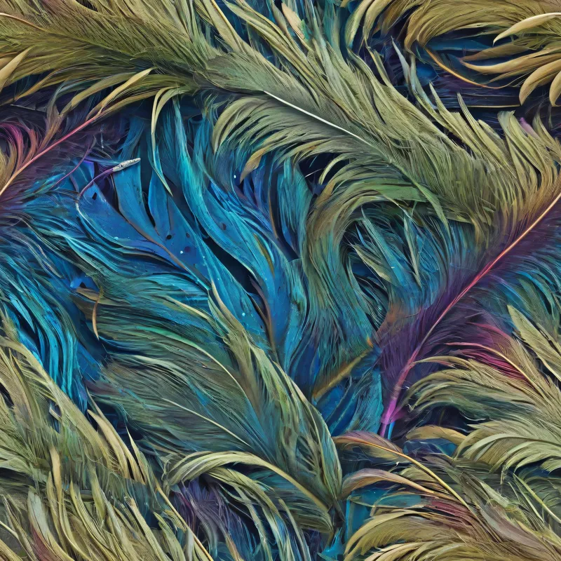 Close-up of the print