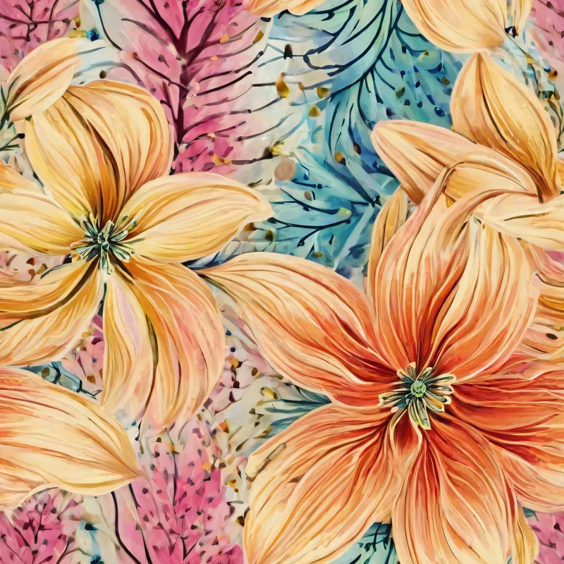 Close-up of the print