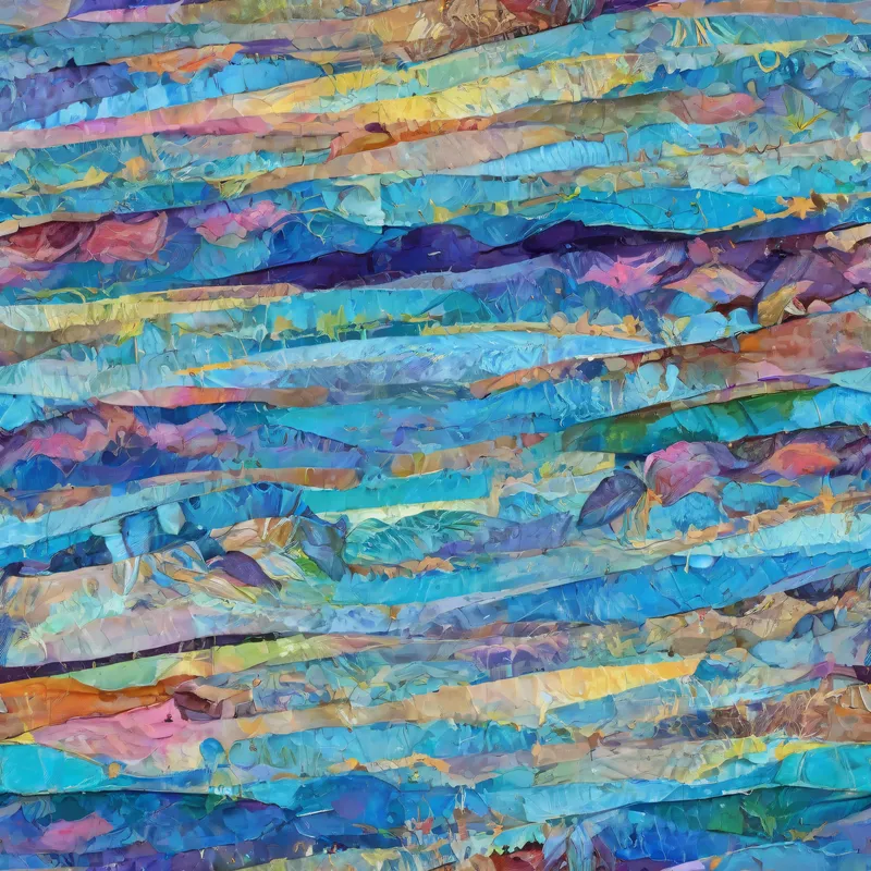 Close-up of the print