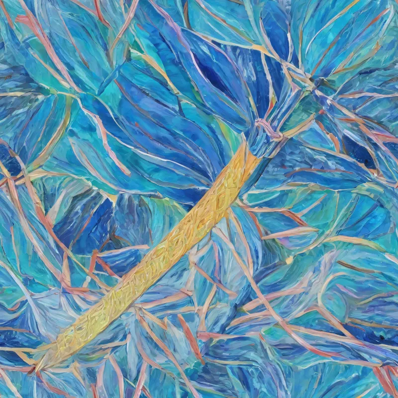 Close-up of the print