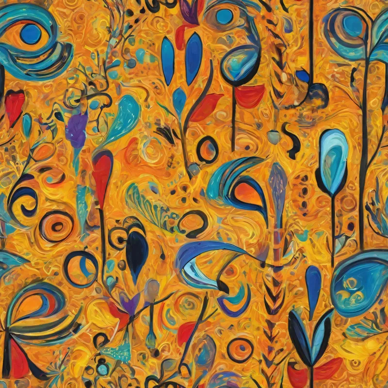 Close-up of the print