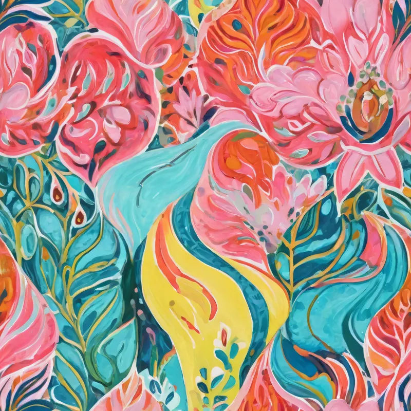 Close-up of the print