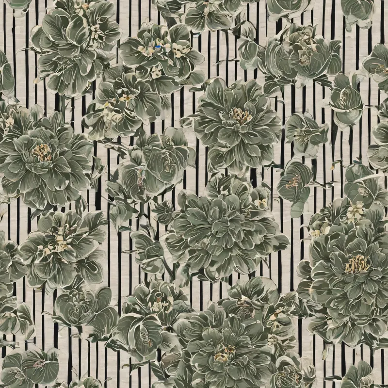 Close-up of the print