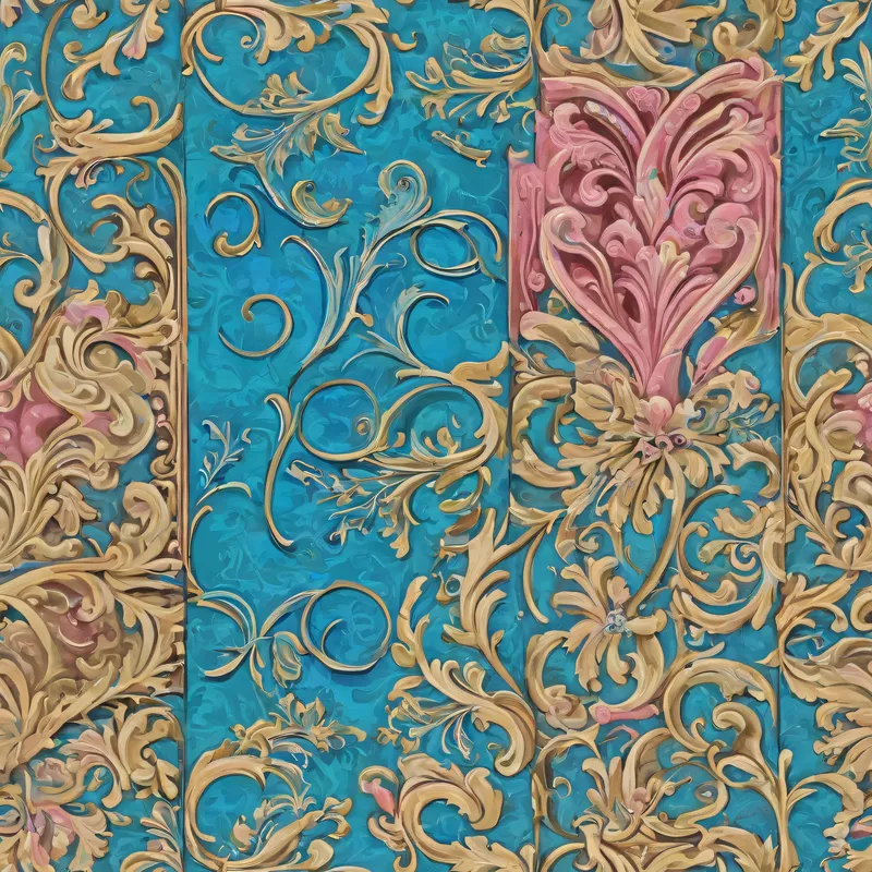 Close-up of the print