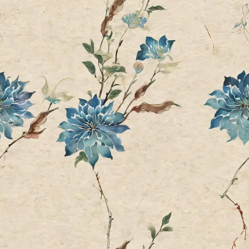 Close-up of the print