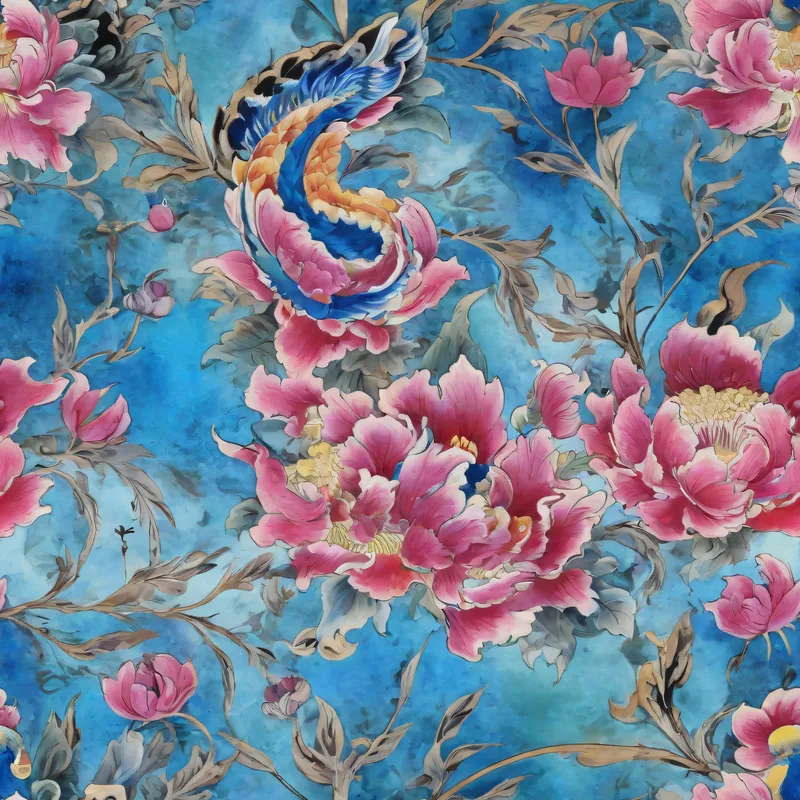 Close-up of the print