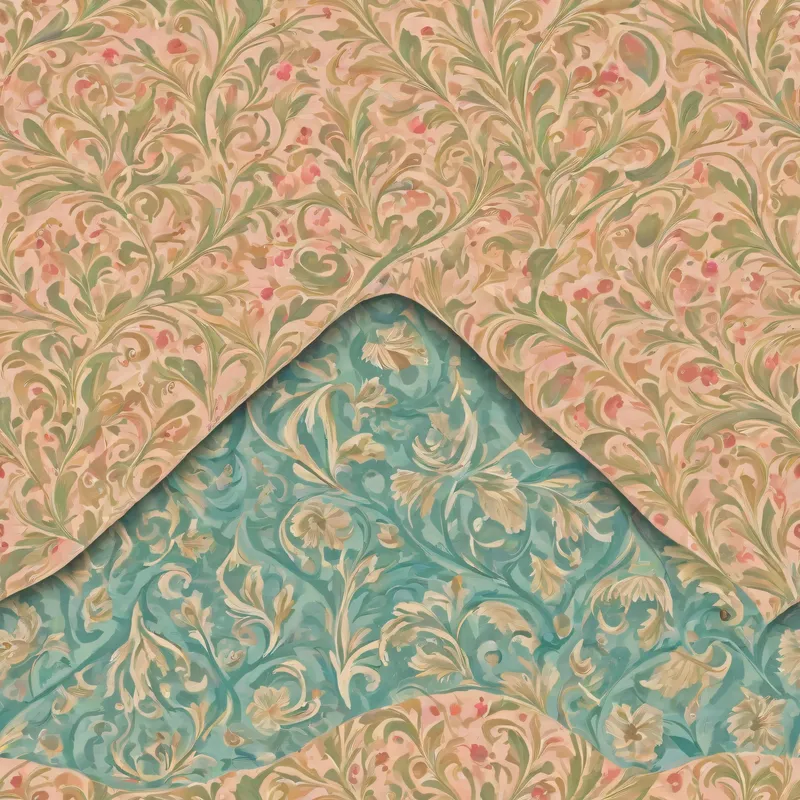 Close-up of the print