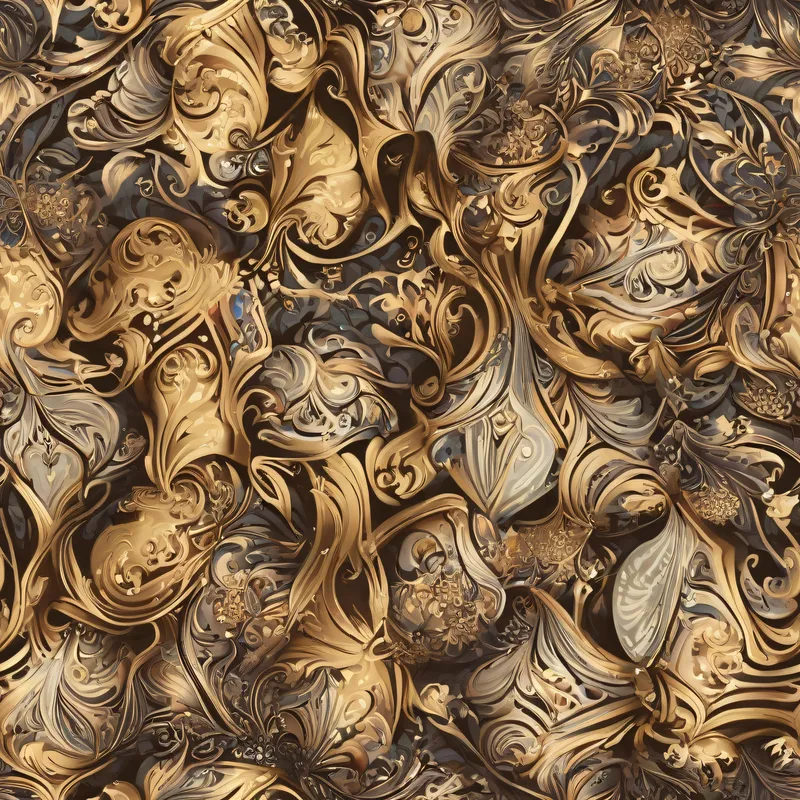 Close-up of the print