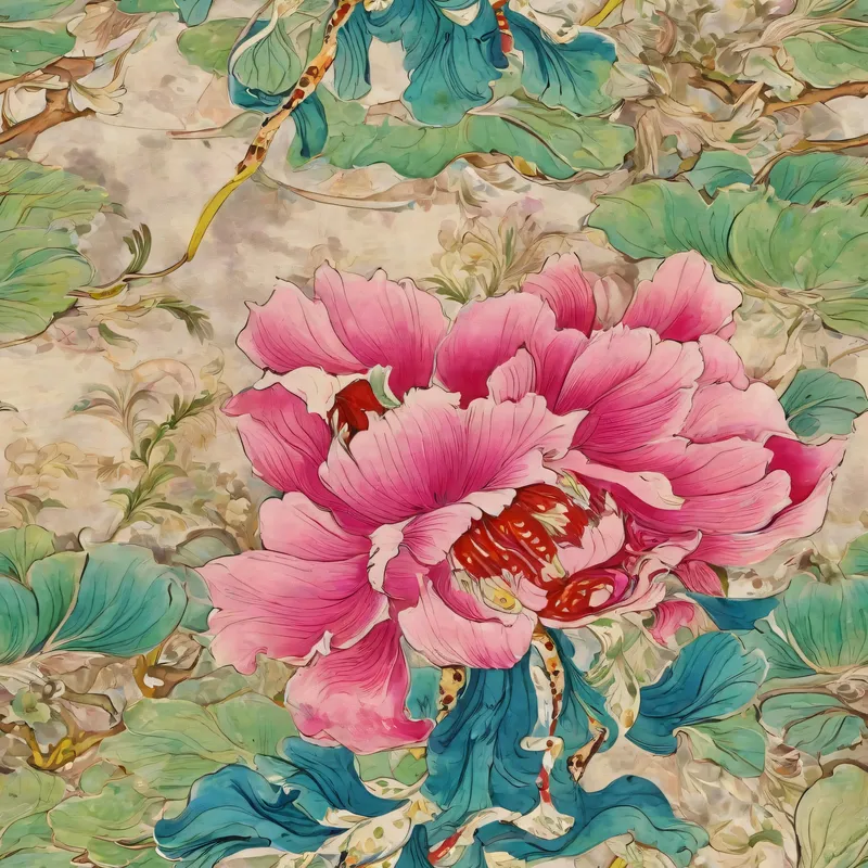 Close-up of the print