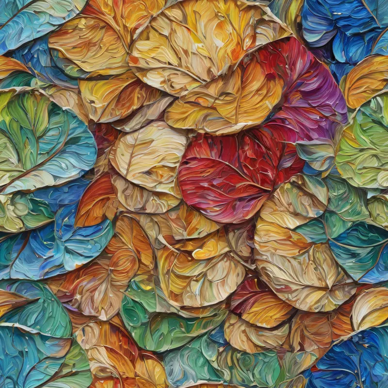 Close-up of the print