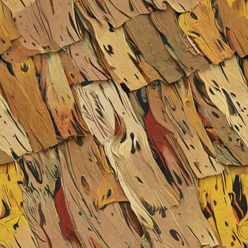 Close-up of the print