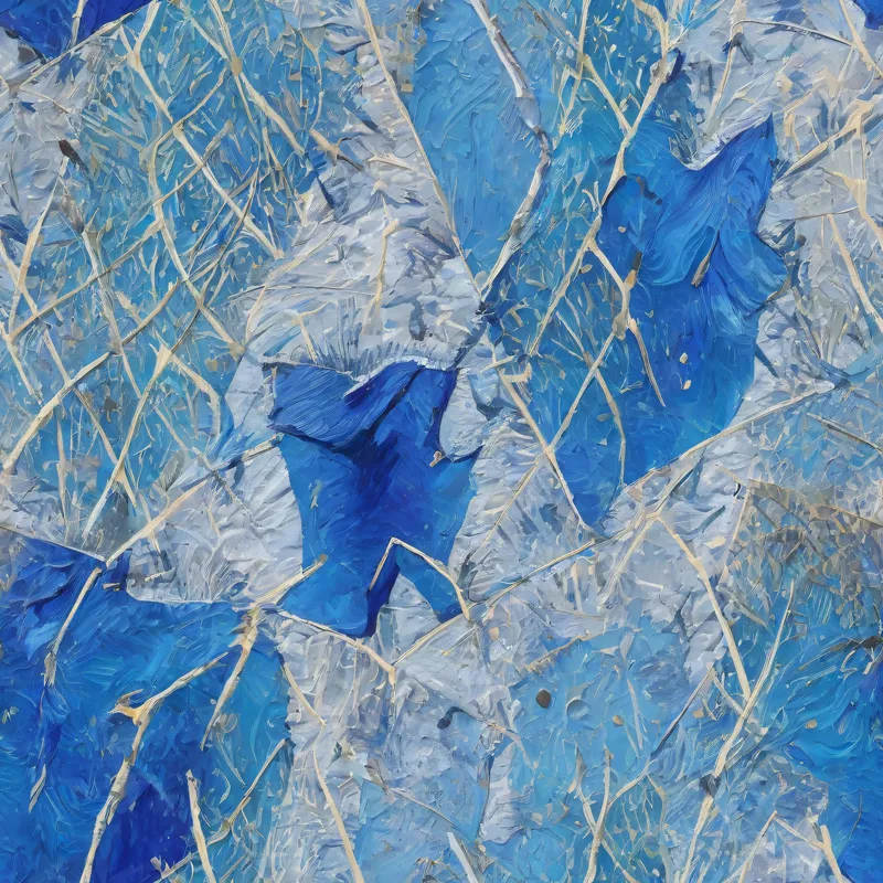 Close-up of the print
