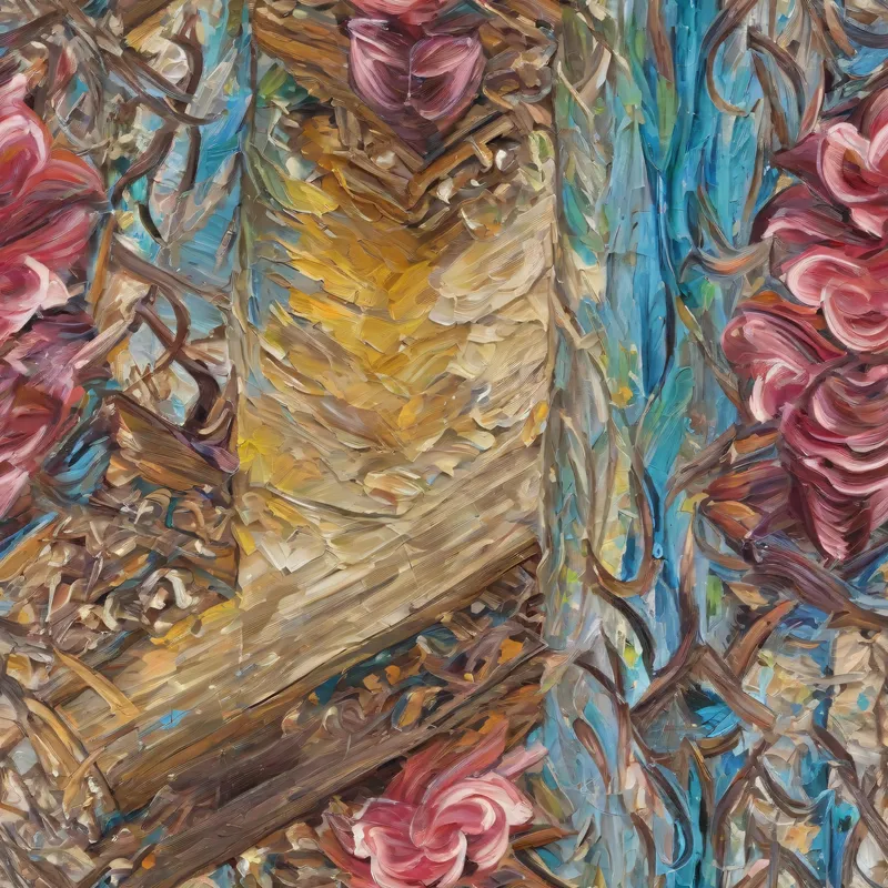 Close-up of the print
