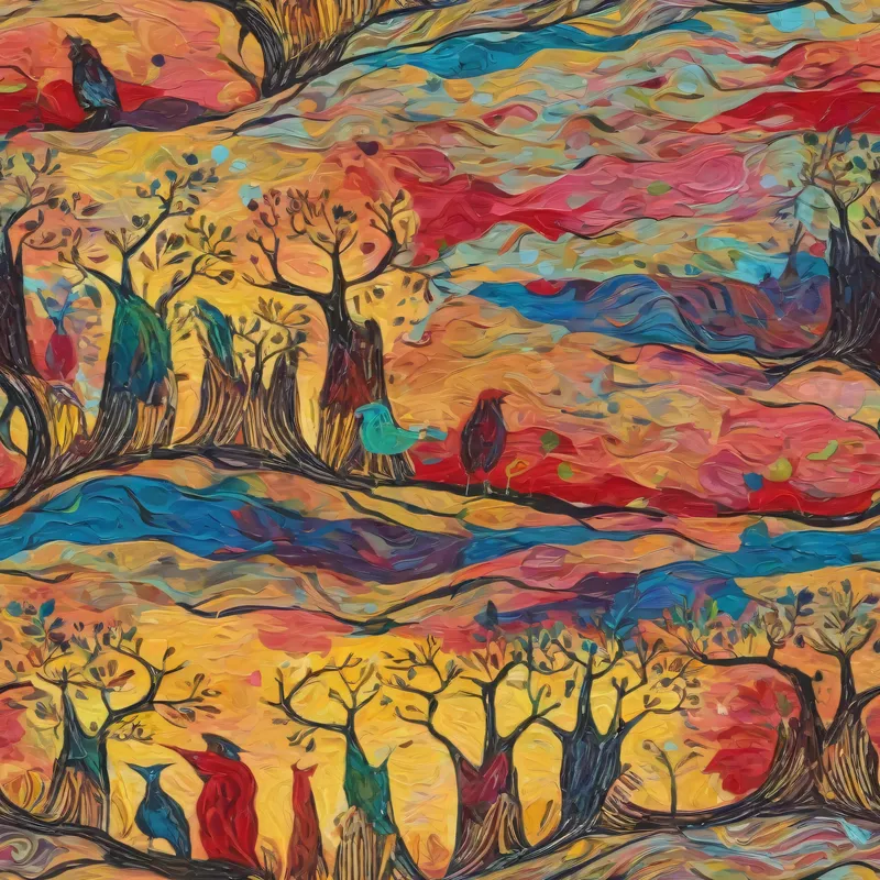 Close-up of the print