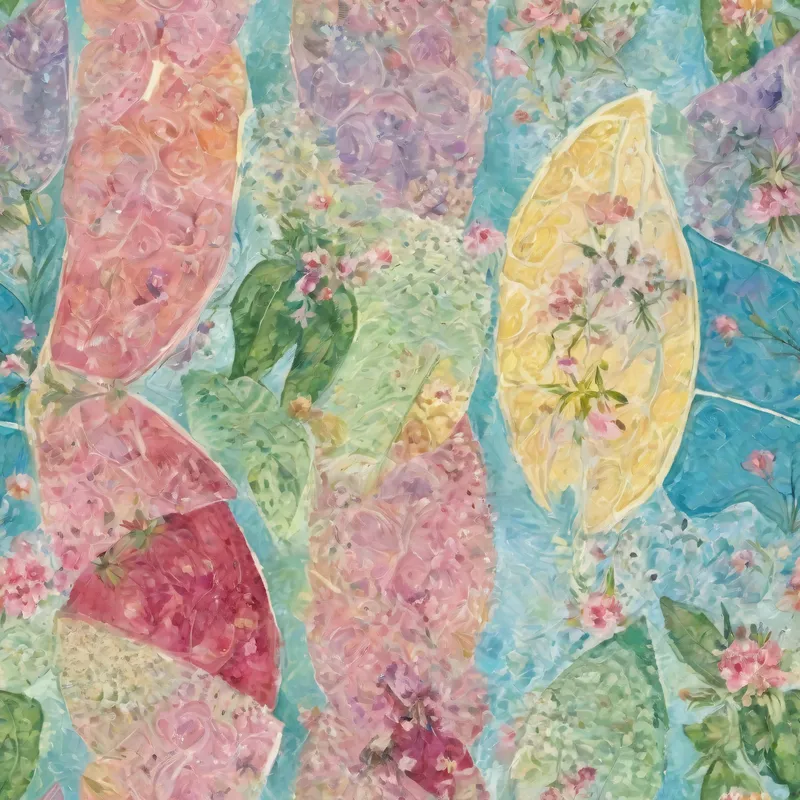 Close-up of the print