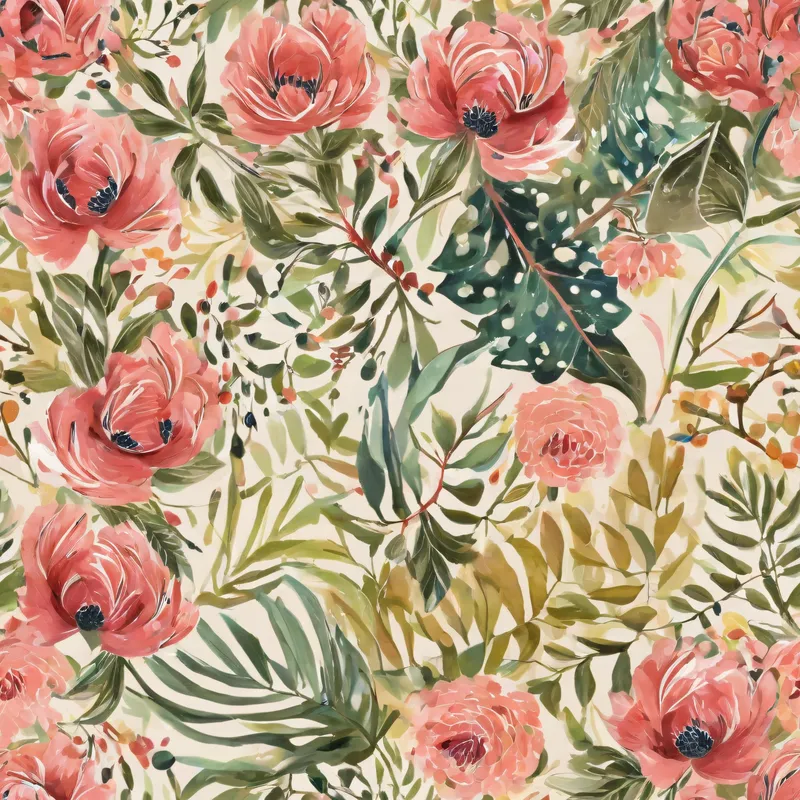 Close-up of the print